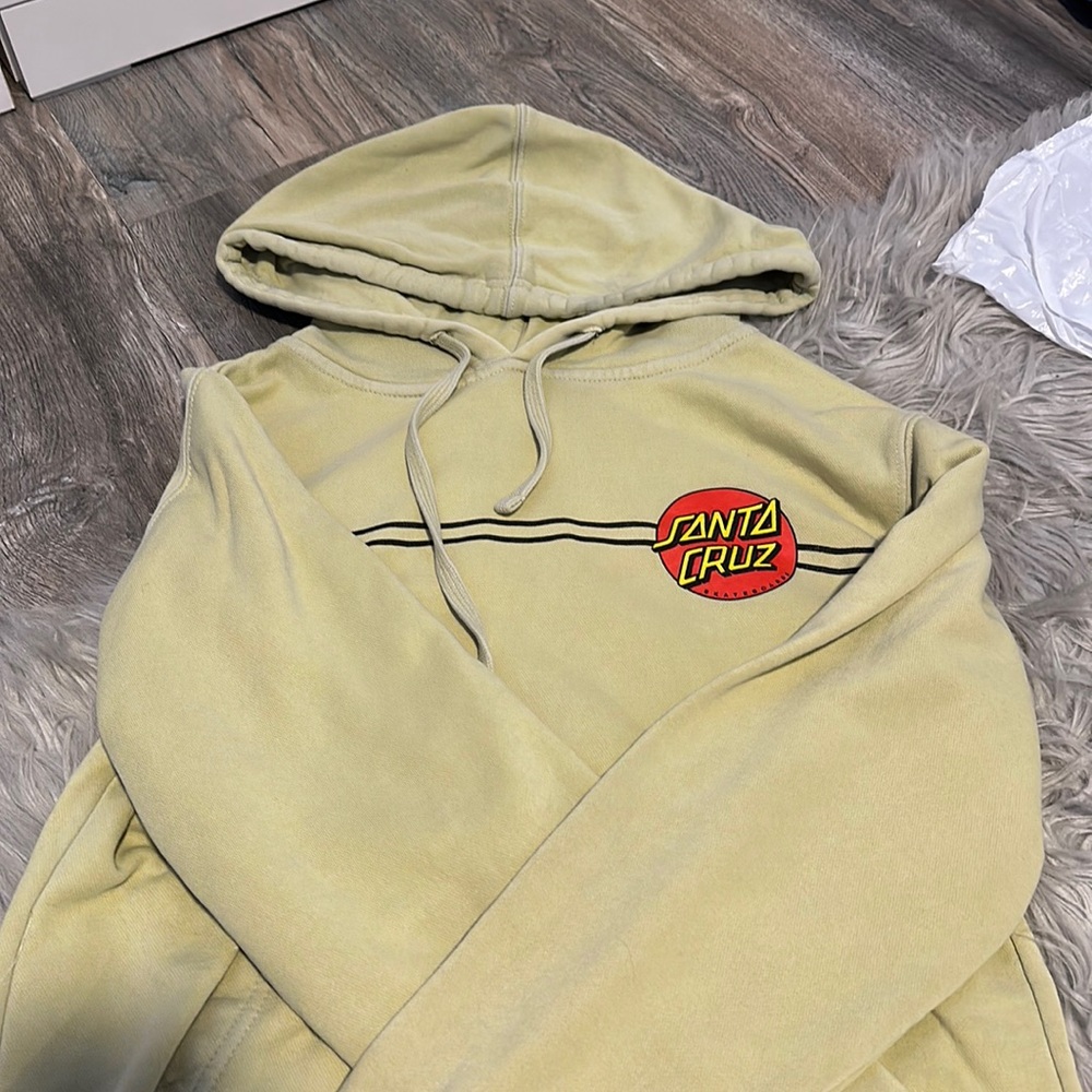 Yellow Santa Cruz Hoodie
